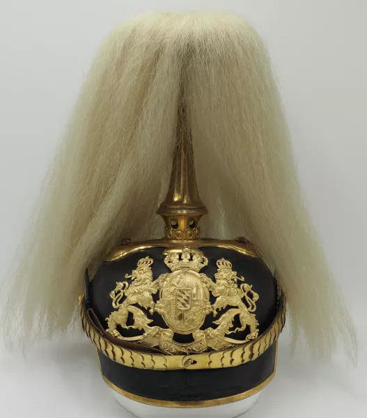 Bavarian Chevau-Leger Officers Pickelhaube Visuel 1 principal